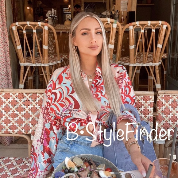 Blogger's Fav|NWT Zara Blouse With Scarf - Picture 14 of 16